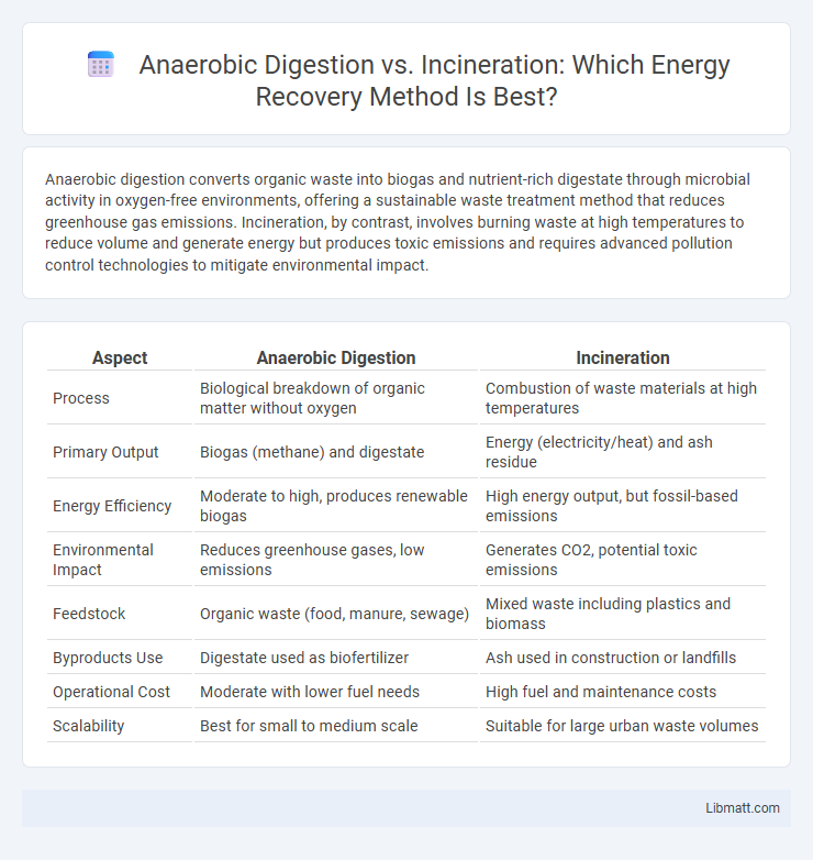 Anaerobic Digestion vs. Incineration: Which Energy Recovery Method Is Best?