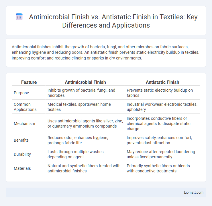 Antimicrobial Finish vs. Antistatic Finish in Textiles: Key Differences and Applications