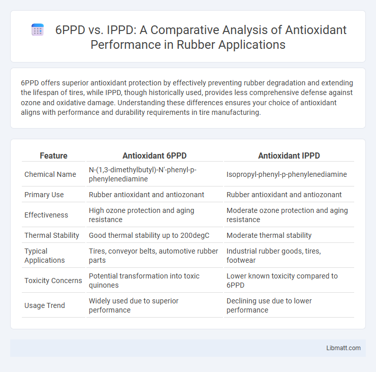 6PPD vs. IPPD: A Comparative Analysis of Antioxidant Performance in Rubber Applications