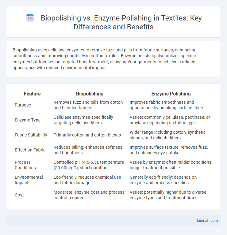 Biopolishing vs. Enzyme Polishing in Textiles: Key Differences and Benefits