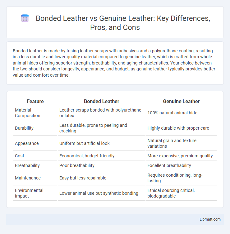 Bonded Leather vs Genuine Leather: Key Differences, Pros, and Cons