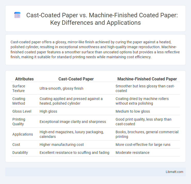 Cast-Coated Paper vs. Machine-Finished Coated Paper: Key Differences and Applications