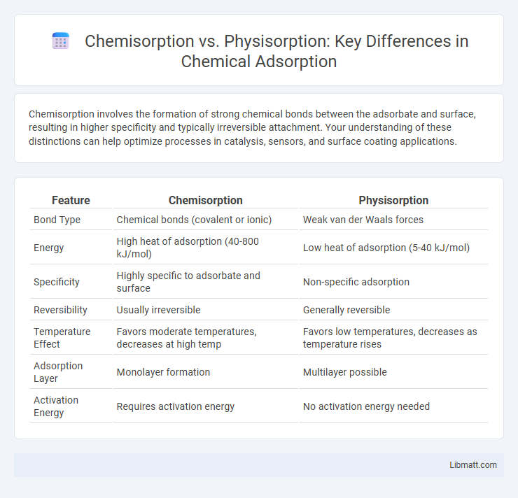 Chemisorption vs. Physisorption: Key Differences in Chemical Adsorption