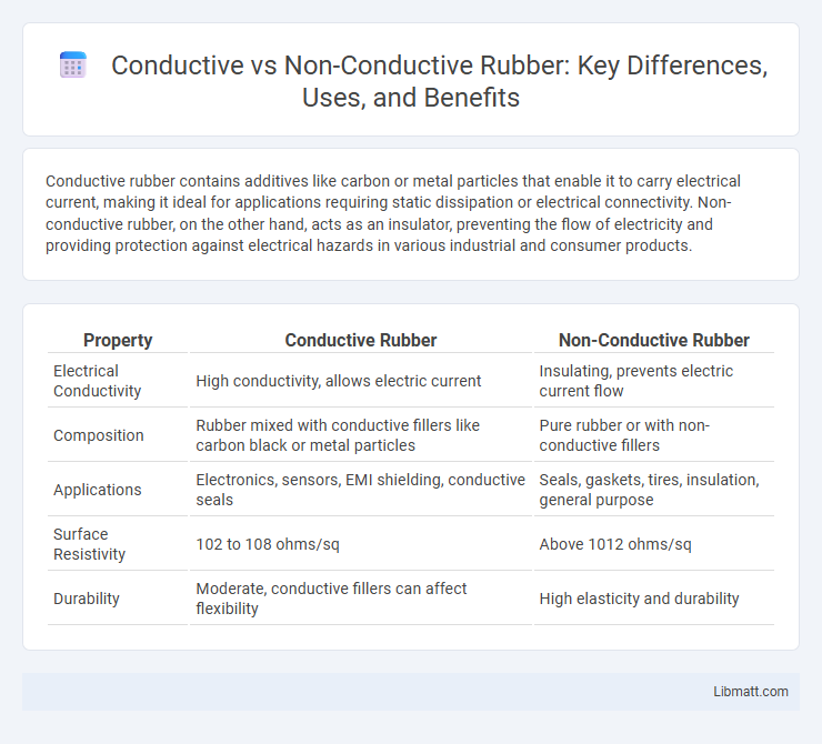 Conductive vs Non-Conductive Rubber: Key Differences, Uses, and Benefits