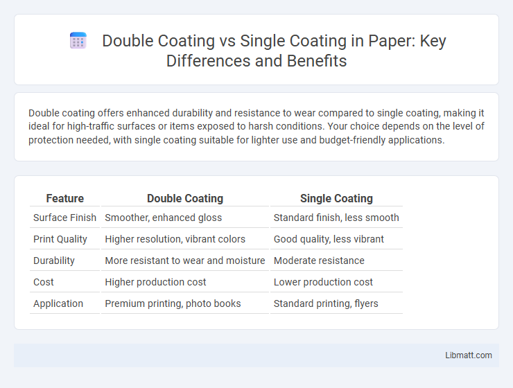 Double Coating vs Single Coating in Paper: Key Differences and Benefits