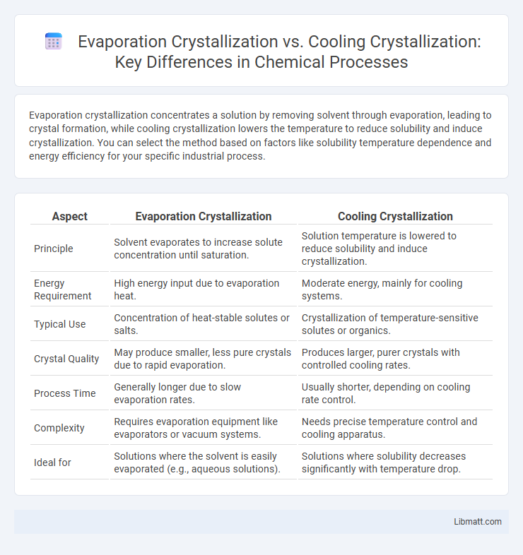 Evaporation Crystallization vs. Cooling Crystallization: Key Differences in Chemical Processes