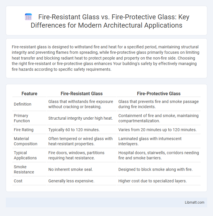Fire-Resistant Glass vs. Fire-Protective Glass: Key Differences for Modern Architectural Applications