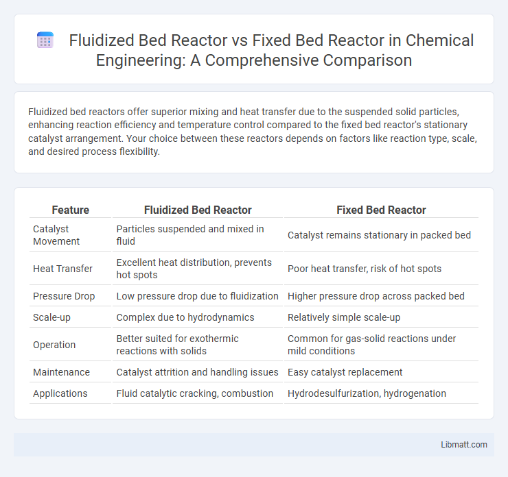 Fluidized Bed Reactor vs Fixed Bed Reactor in Chemical Engineering: A Comprehensive Comparison