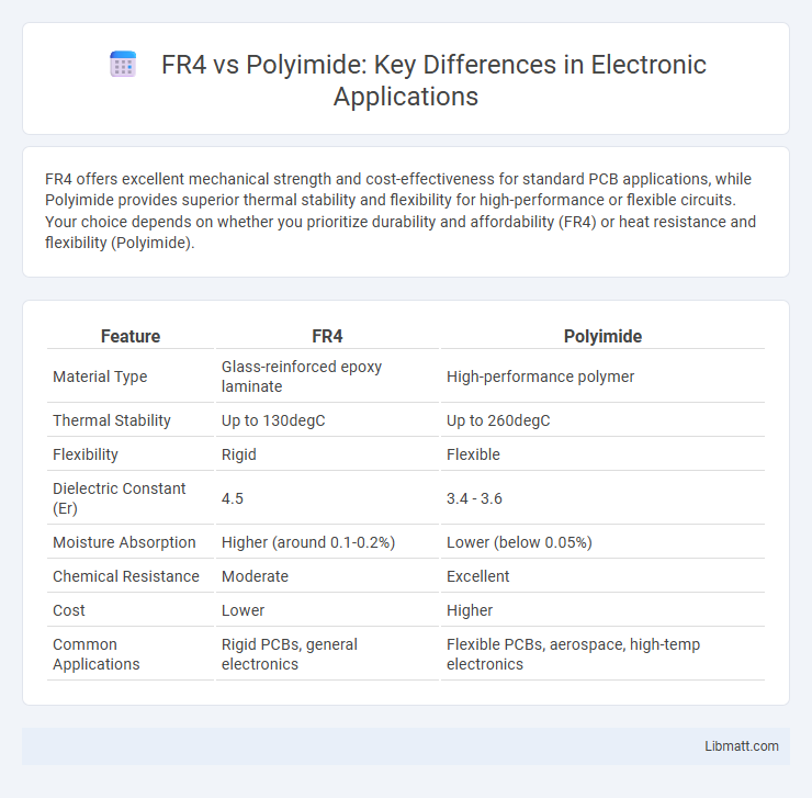 FR4 vs Polyimide: Key Differences in Electronic Applications