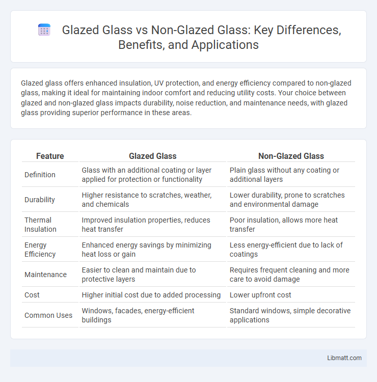 Glazed Glass vs Non-Glazed Glass: Key Differences, Benefits, and Applications