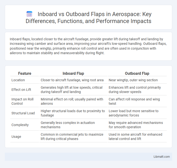 Inboard vs Outboard Flaps in Aerospace: Key Differences, Functions, and Performance Impacts