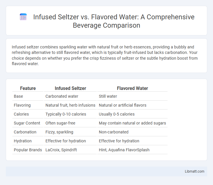 Infused Seltzer vs. Flavored Water: A Comprehensive Beverage Comparison