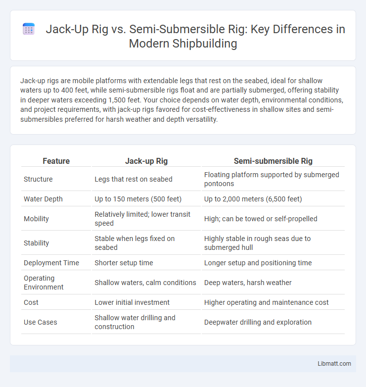 Jack-Up Rig vs. Semi-Submersible Rig: Key Differences in Modern Shipbuilding