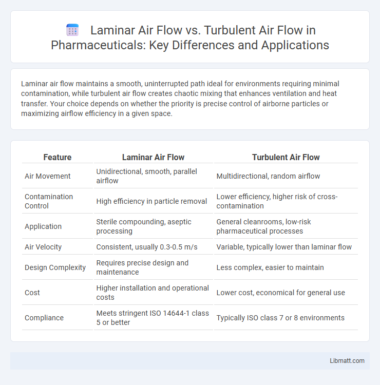 Laminar Air Flow vs. Turbulent Air Flow in Pharmaceuticals: Key Differences and Applications