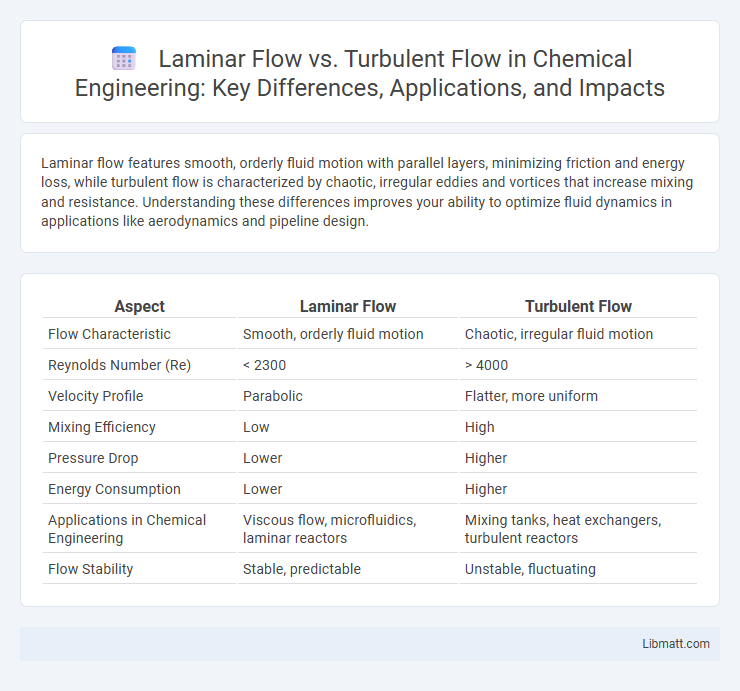 Laminar Flow vs. Turbulent Flow in Chemical Engineering: Key Differences, Applications, and Impacts