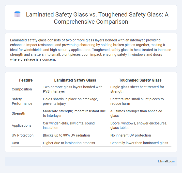 Laminated Safety Glass vs. Toughened Safety Glass: A Comprehensive Comparison