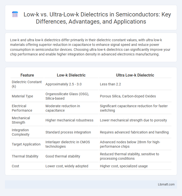 Low-k vs. Ultra-Low-k Dielectrics in Semiconductors: Key Differences, Advantages, and Applications