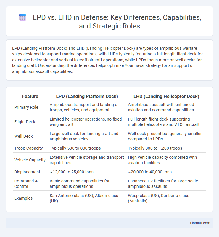 LPD vs. LHD in Defense: Key Differences, Capabilities, and Strategic Roles