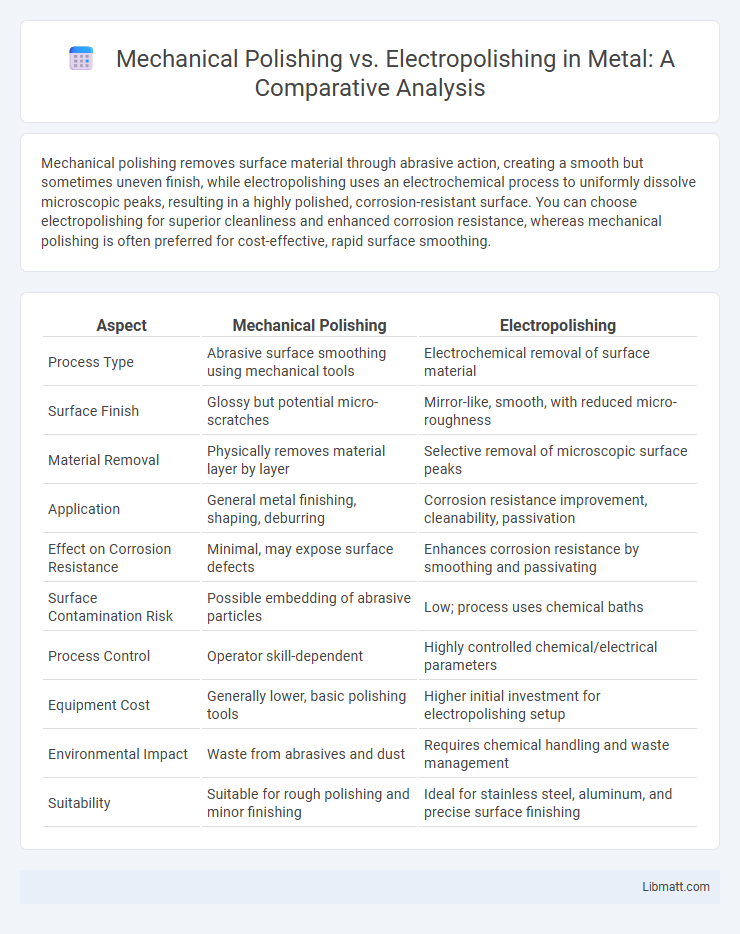 Mechanical Polishing vs. Electropolishing in Metal: A Comparative Analysis