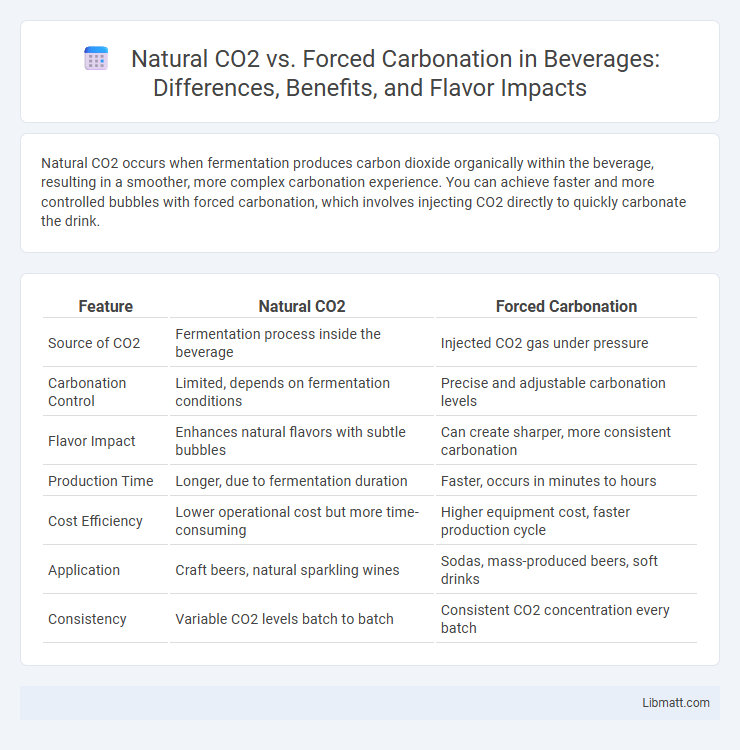 Natural CO2 vs. Forced Carbonation in Beverages: Differences, Benefits, and Flavor Impacts