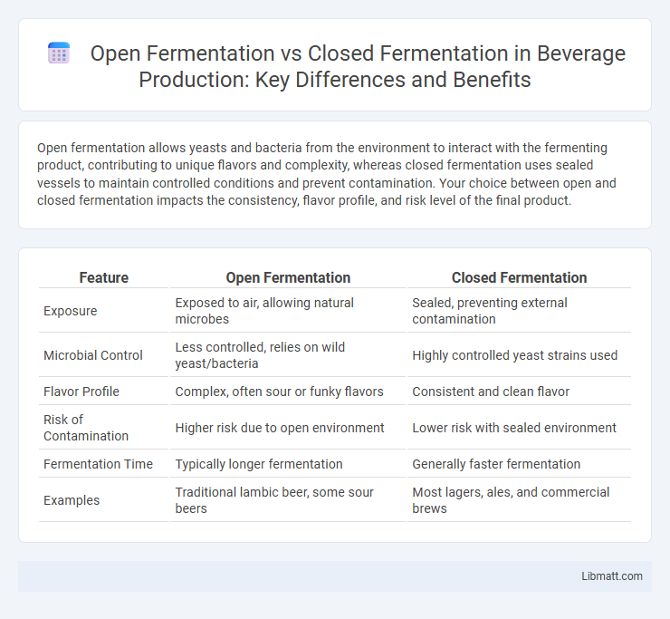 Open Fermentation vs Closed Fermentation in Beverage Production: Key Differences and Benefits