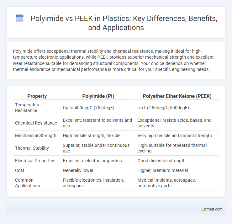 Polyimide vs PEEK in Plastics: Key Differences, Benefits, and Applications