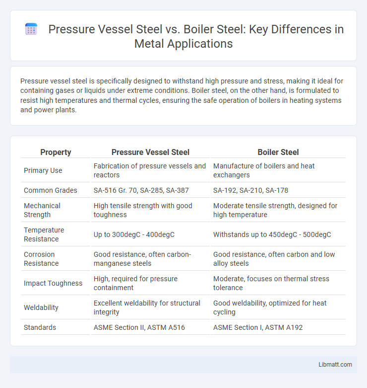 Pressure Vessel Steel vs. Boiler Steel: Key Differences in Metal Applications