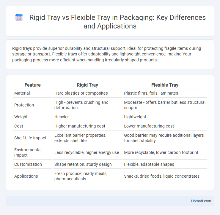 Rigid Tray vs Flexible Tray in Packaging: Key Differences and Applications