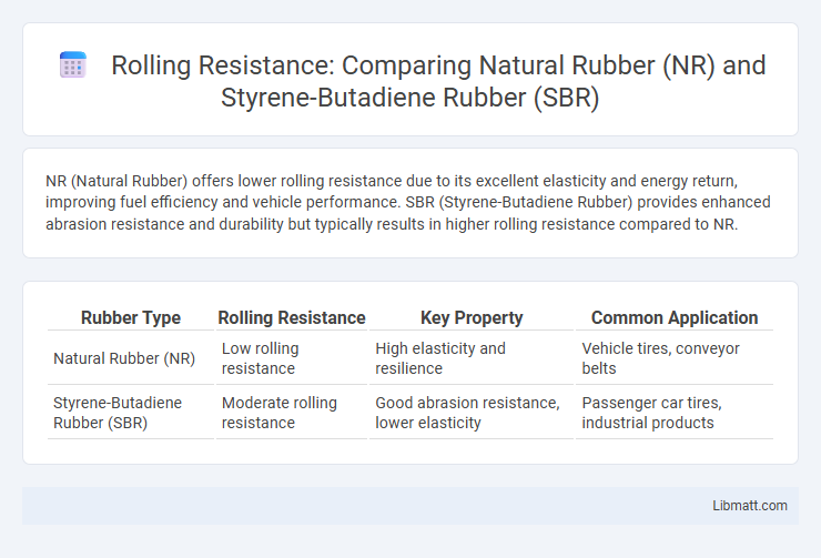 Rolling Resistance: Comparing Natural Rubber (NR) and Styrene-Butadiene Rubber (SBR)