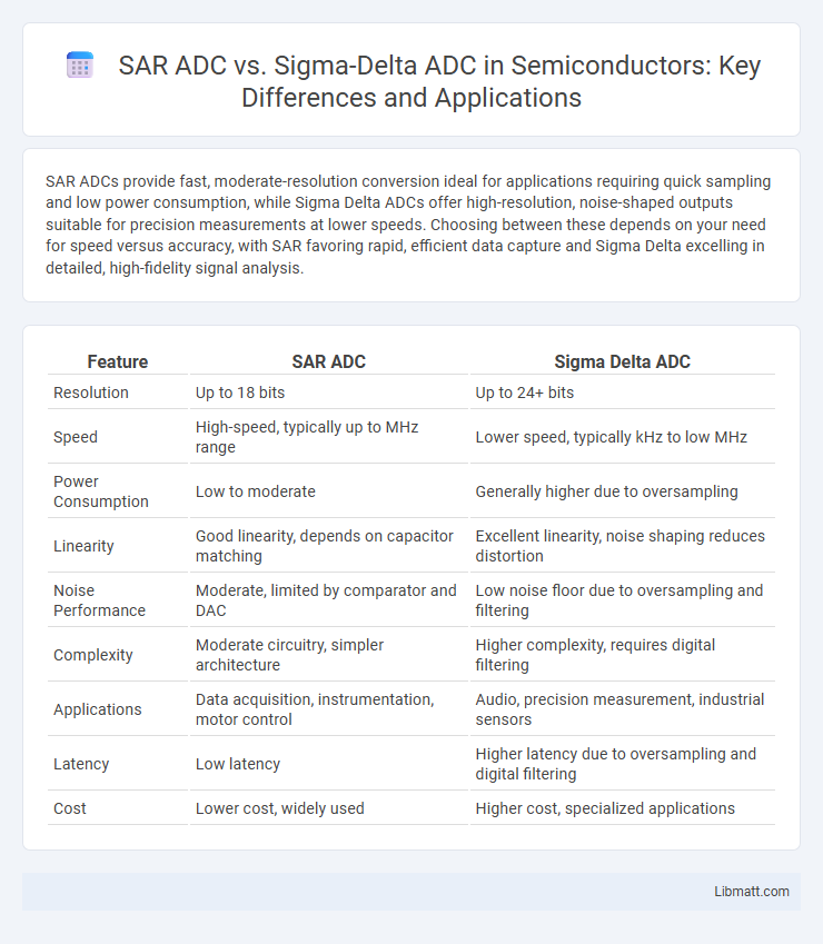SAR ADC vs. Sigma-Delta ADC in Semiconductors: Key Differences and Applications