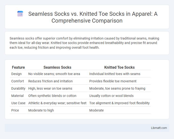Seamless Socks vs. Knitted Toe Socks in Apparel: A Comprehensive Comparison