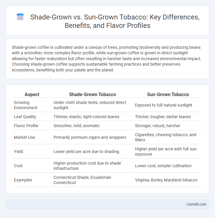 Shade-Grown vs. Sun-Grown Tobacco: Key Differences, Benefits, and Flavor Profiles