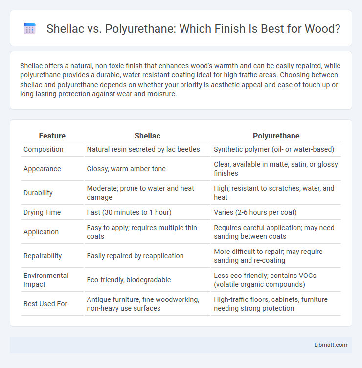 Shellac vs. Polyurethane: Which Finish Is Best for Wood?