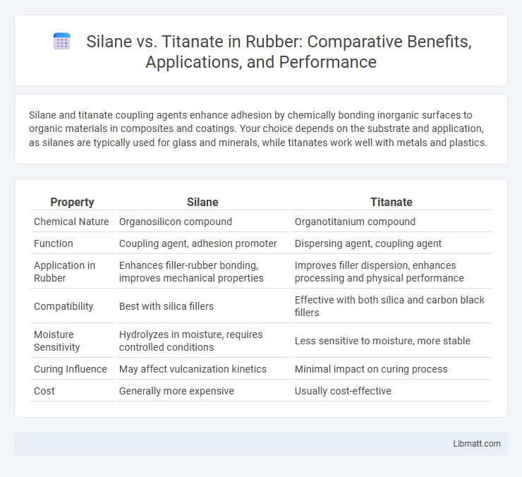 Silane vs. Titanate in Rubber: Comparative Benefits, Applications, and Performance