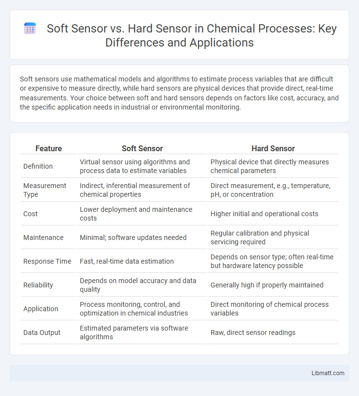 Soft Sensor vs. Hard Sensor in Chemical Processes: Key Differences and Applications