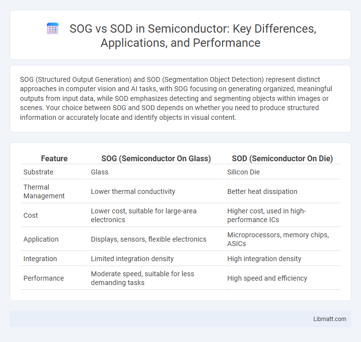 SOG vs SOD in Semiconductor: Key Differences, Applications, and Performance