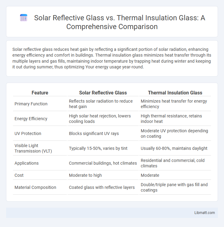 Solar Reflective Glass vs. Thermal Insulation Glass: A Comprehensive Comparison