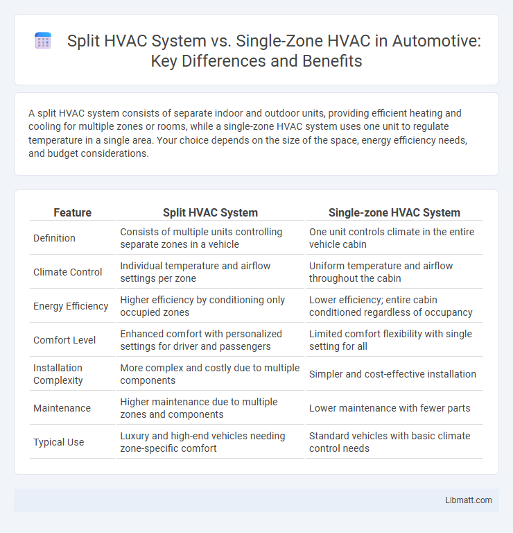 Split HVAC System vs. Single-Zone HVAC in Automotive: Key Differences and Benefits