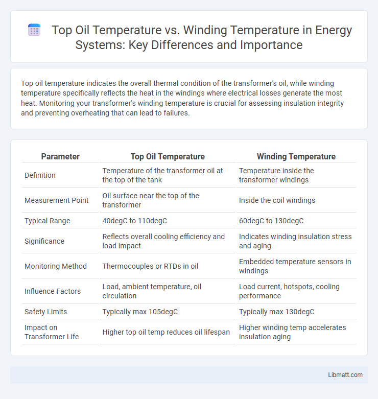 Top Oil Temperature vs. Winding Temperature in Energy Systems: Key Differences and Importance