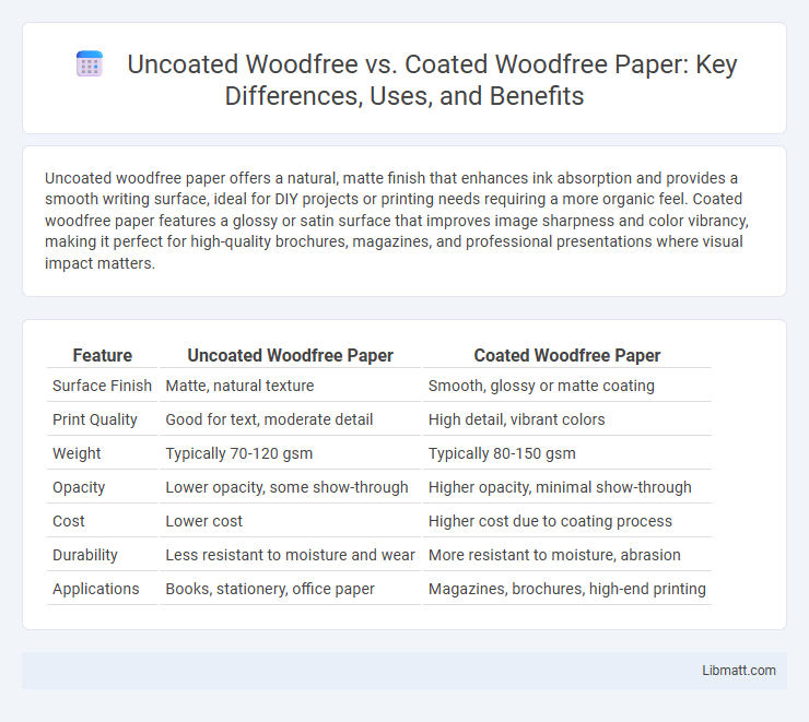 Uncoated Woodfree vs. Coated Woodfree Paper: Key Differences, Uses, and Benefits
