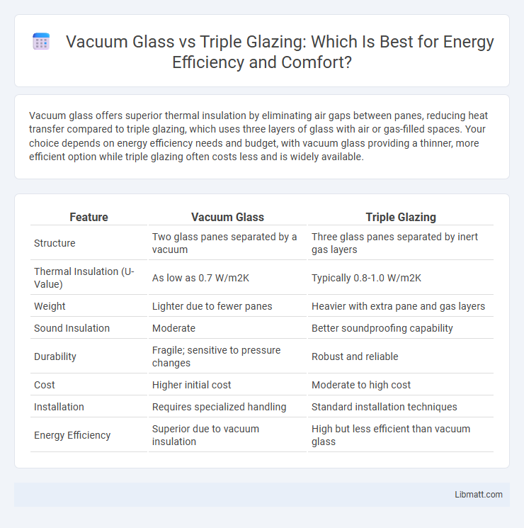 Vacuum Glass vs Triple Glazing: Which Is Best for Energy Efficiency and Comfort?