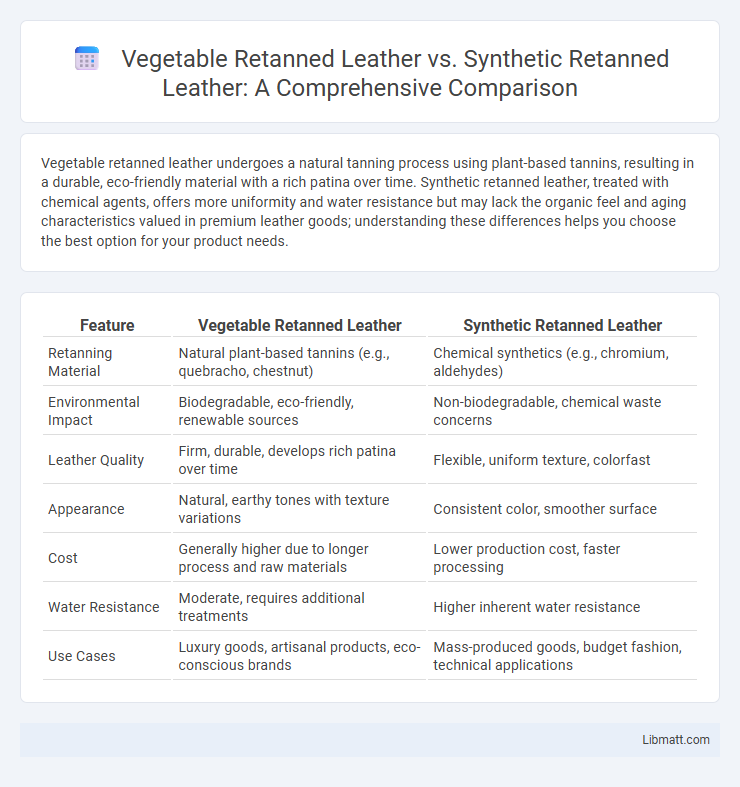Vegetable Retanned Leather vs. Synthetic Retanned Leather: A Comprehensive Comparison
