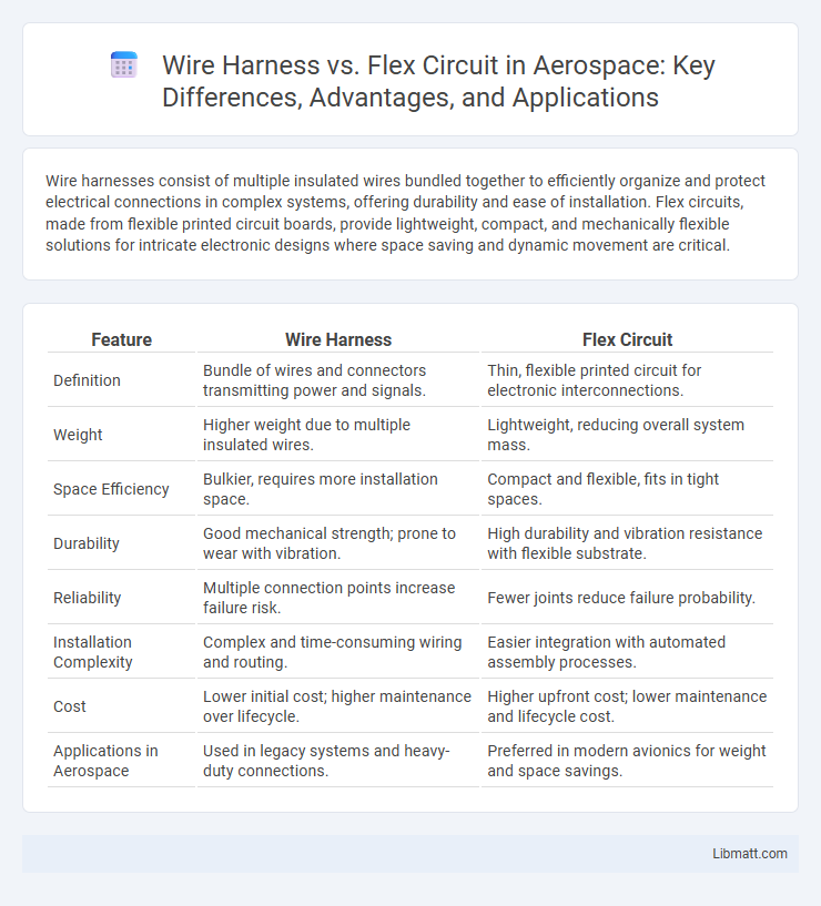 Wire Harness vs. Flex Circuit in Aerospace: Key Differences, Advantages, and Applications