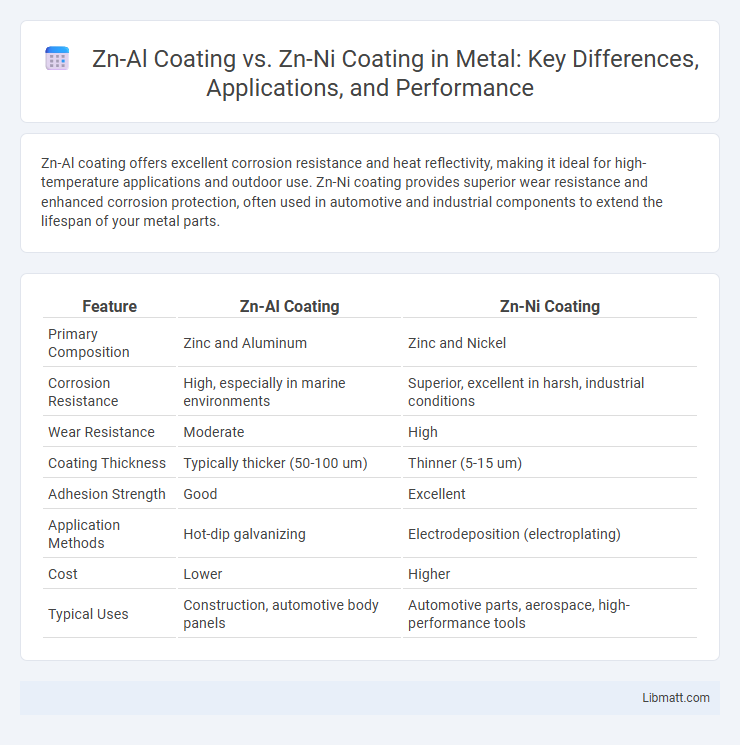 Zn-Al Coating vs. Zn-Ni Coating in Metal: Key Differences, Applications, and Performance