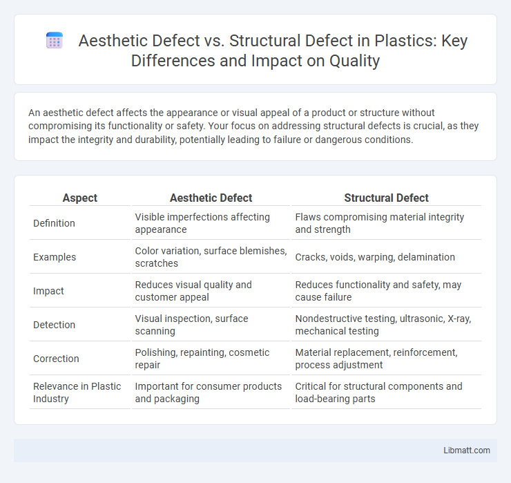 Aesthetic Defect vs. Structural Defect in Plastics: Key Differences and Impact on Quality
