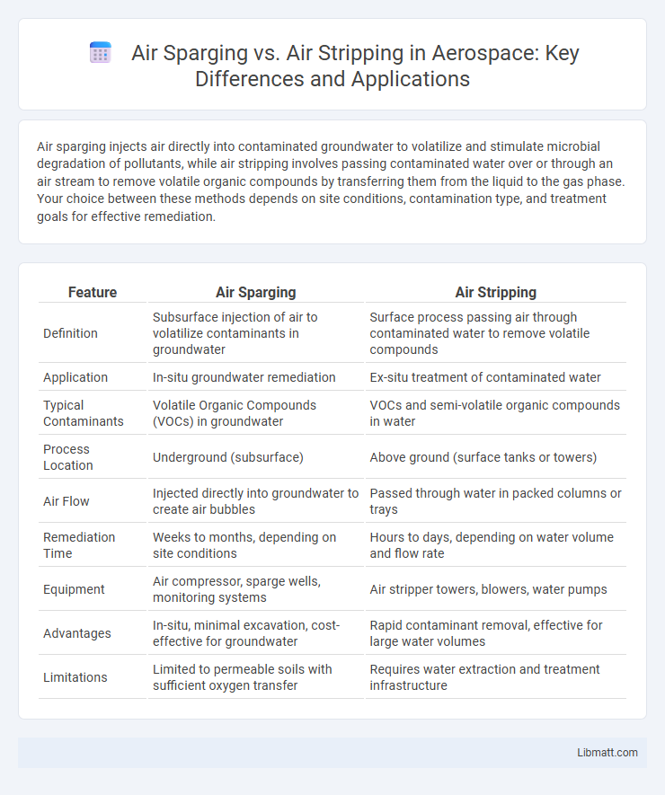 Air Sparging vs. Air Stripping in Aerospace: Key Differences and Applications