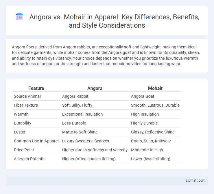 Angora vs. Mohair in Apparel: Key Differences, Benefits, and Style Considerations