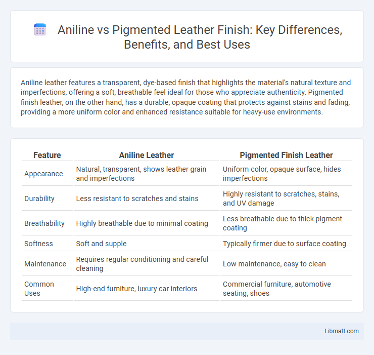 Aniline vs Pigmented Leather Finish: Key Differences, Benefits, and Best Uses