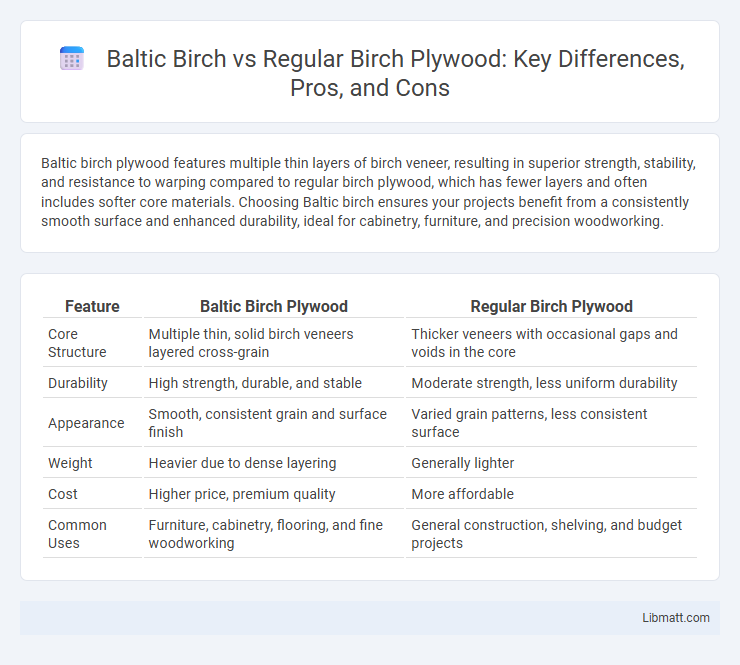 Baltic Birch vs Regular Birch Plywood: Key Differences, Pros, and Cons