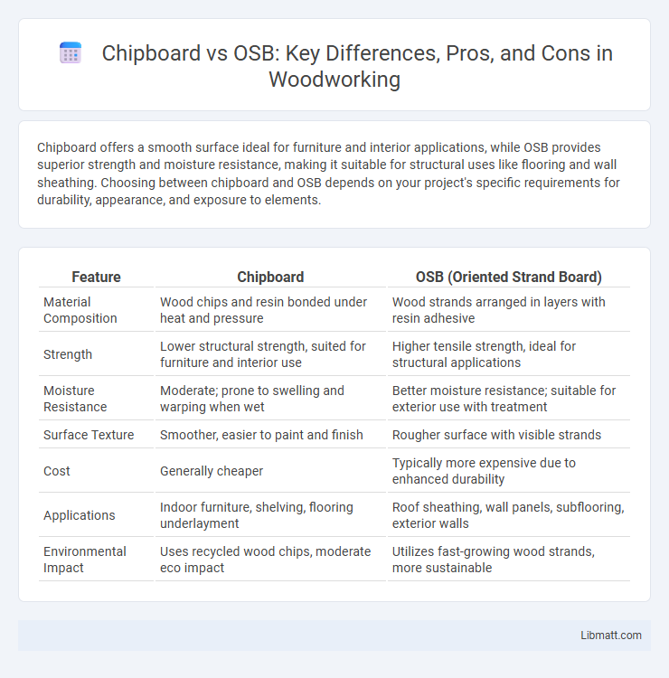 Chipboard vs OSB: Key Differences, Pros, and Cons in Woodworking